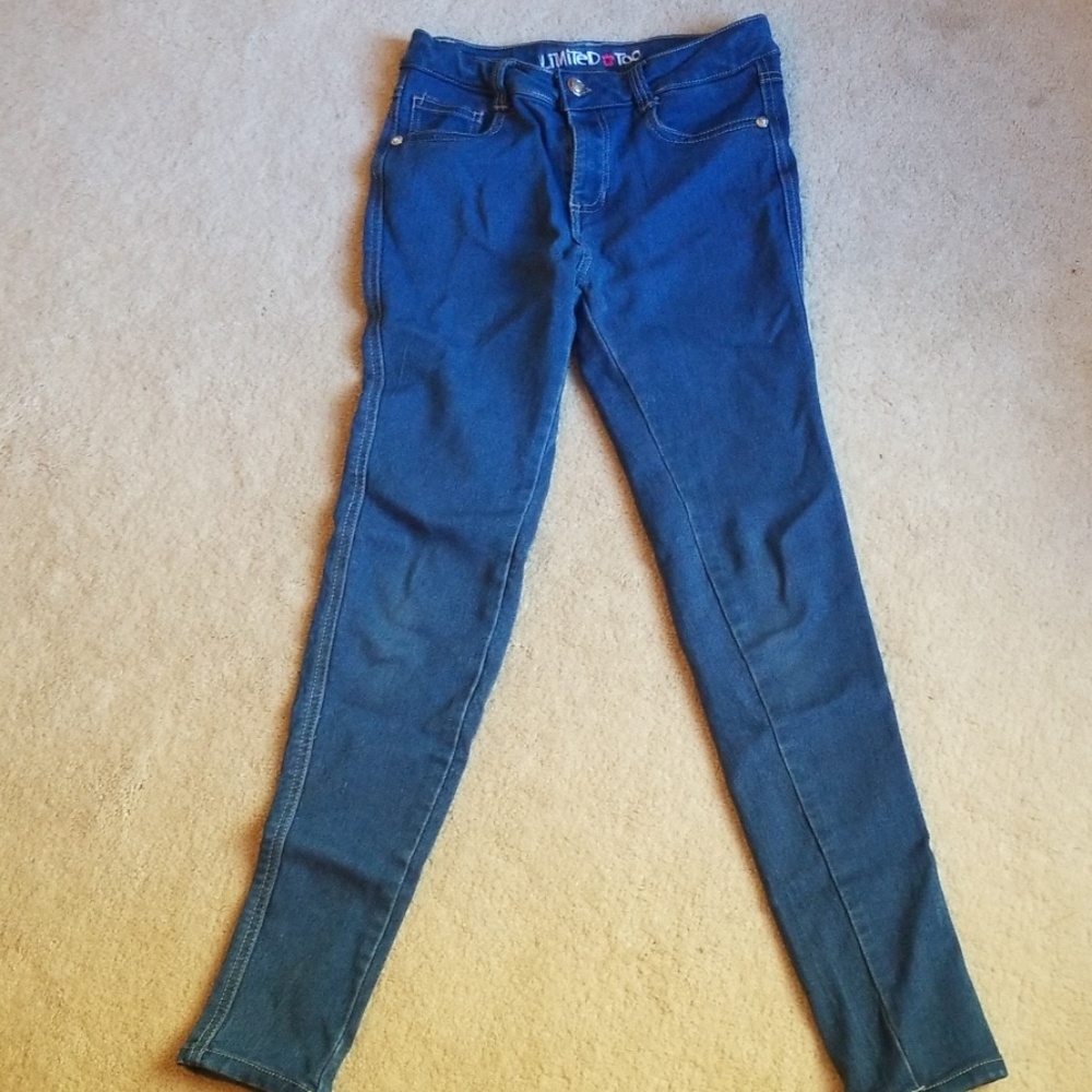 Girls Limited Too Denim Jeggings - Size 10